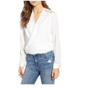 Heartloom Morgan Drape Front Top